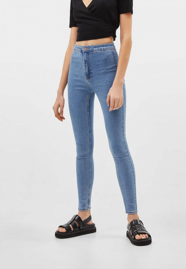 

Джеггинсы Bershka, Голубой