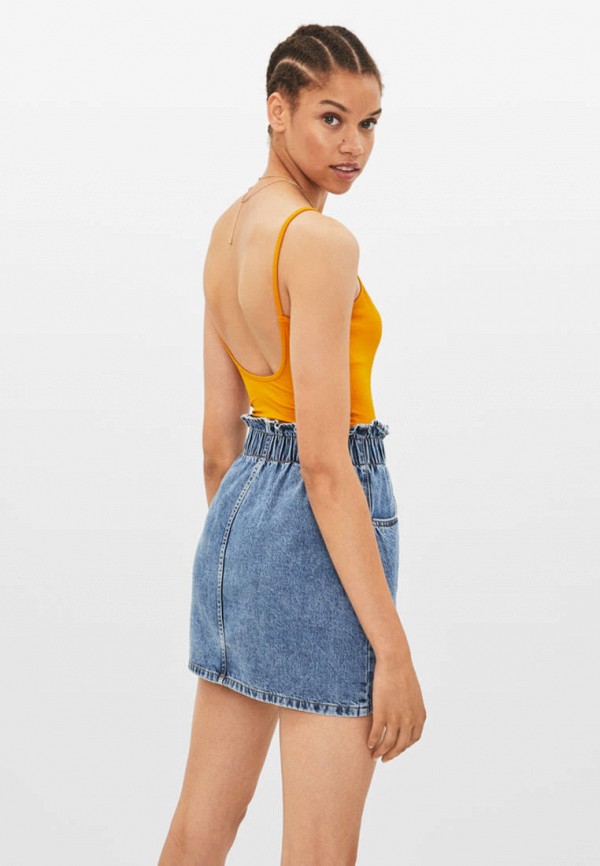 

Юбка джинсовая Bershka, Синий
