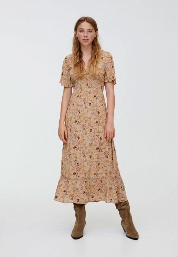 

Платье Pull&Bear, Бежевый