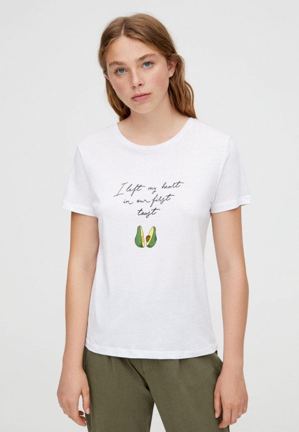 

Футболка Pull&Bear, Join Life, Белый