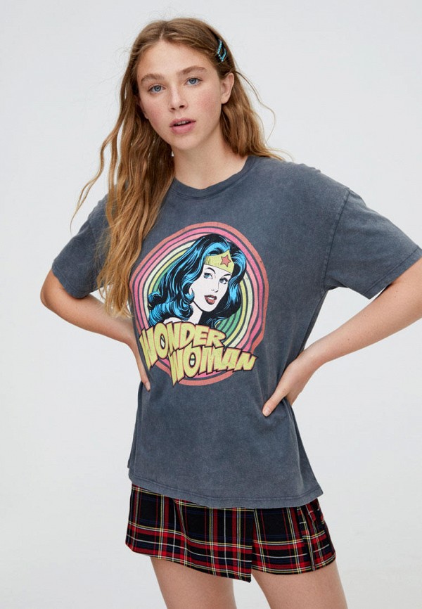 

Футболка Pull&Bear, Серый