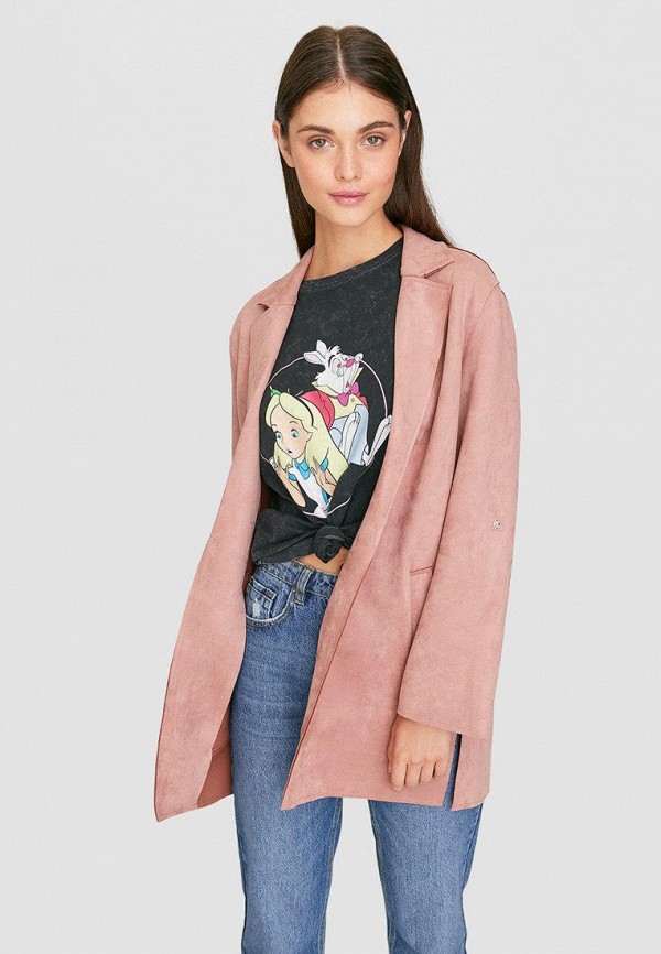 

Жакет Stradivarius, Розовый