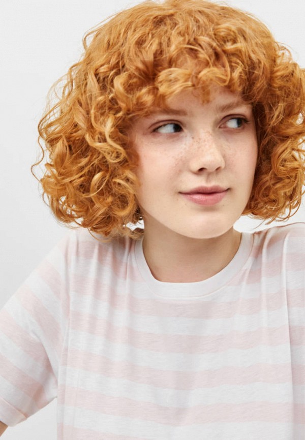 

Футболка Bershka, Розовый