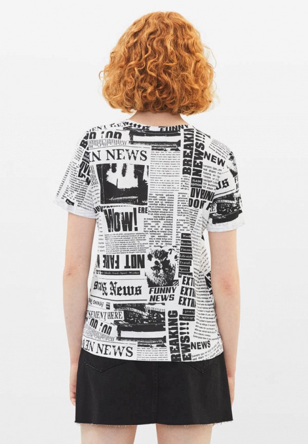 

Футболка Bershka, Разноцветный