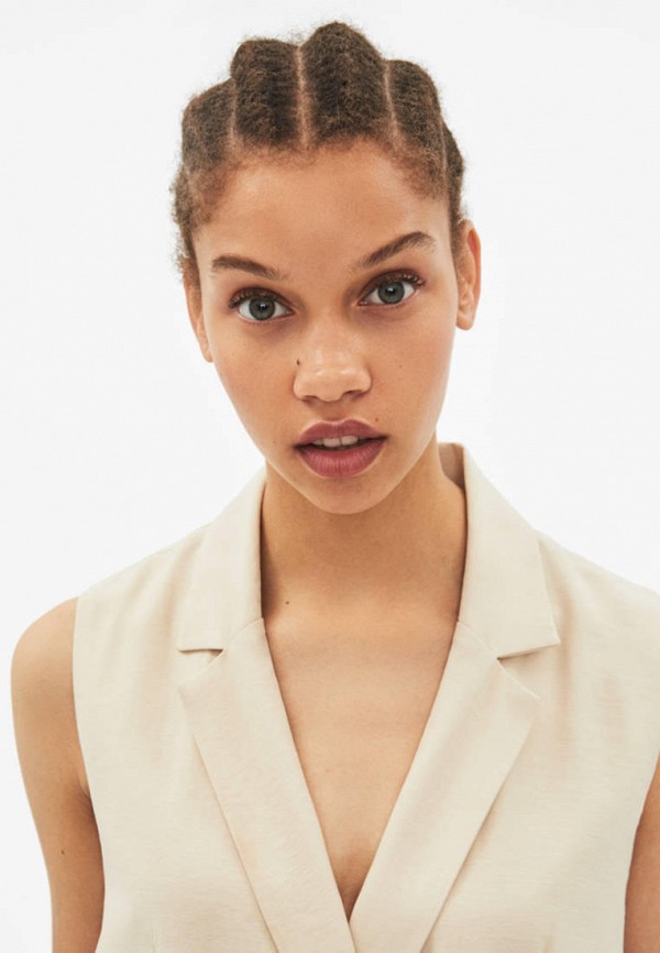 

Платье Bershka, Бежевый