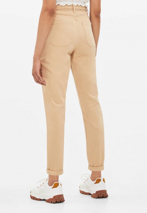 

Брюки Bershka, Бежевый
