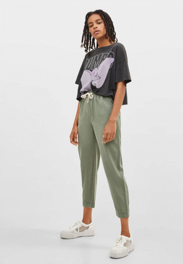 

Брюки Bershka, Хаки