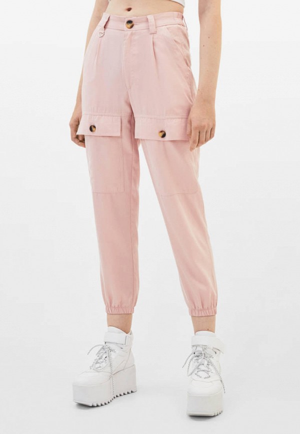 

Брюки Bershka, Розовый