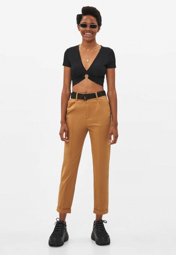 

Брюки Bershka, Коричневый