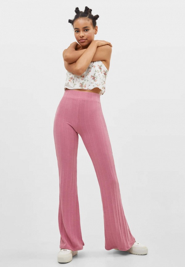 

Брюки Bershka, Розовый