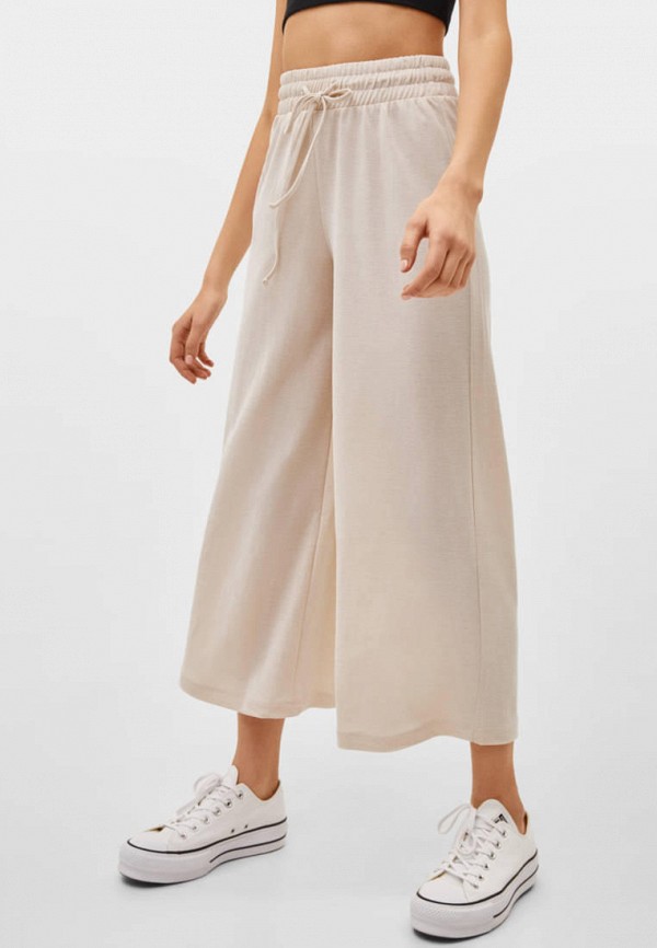 

Брюки Bershka, Бежевый
