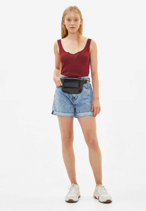 

Майка Bershka, Бордовый