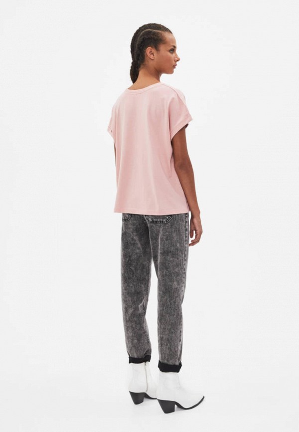 

Футболка Bershka, Розовый