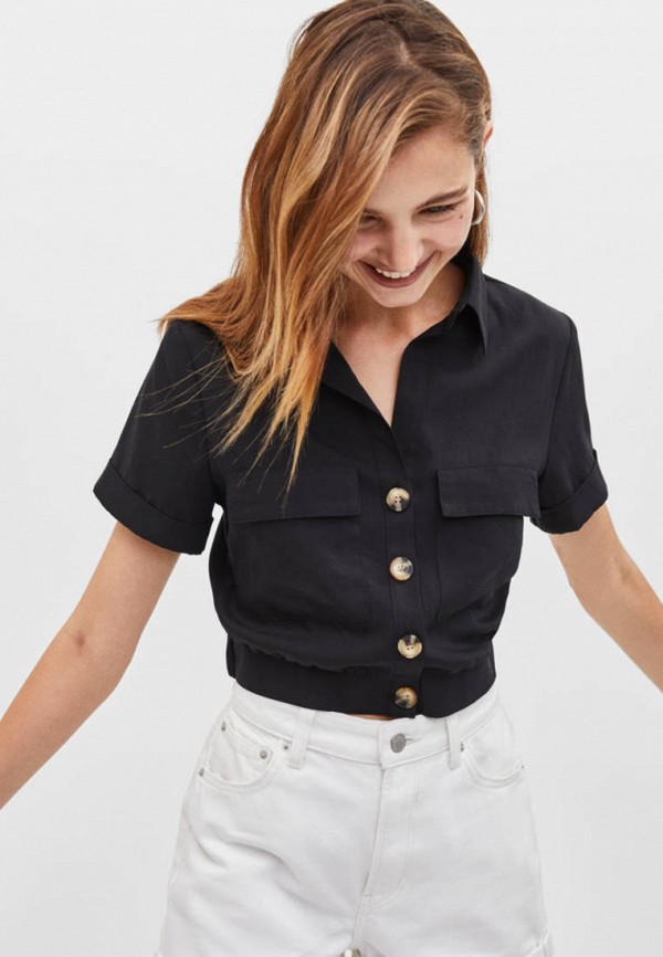 

Блуза Bershka, Черный