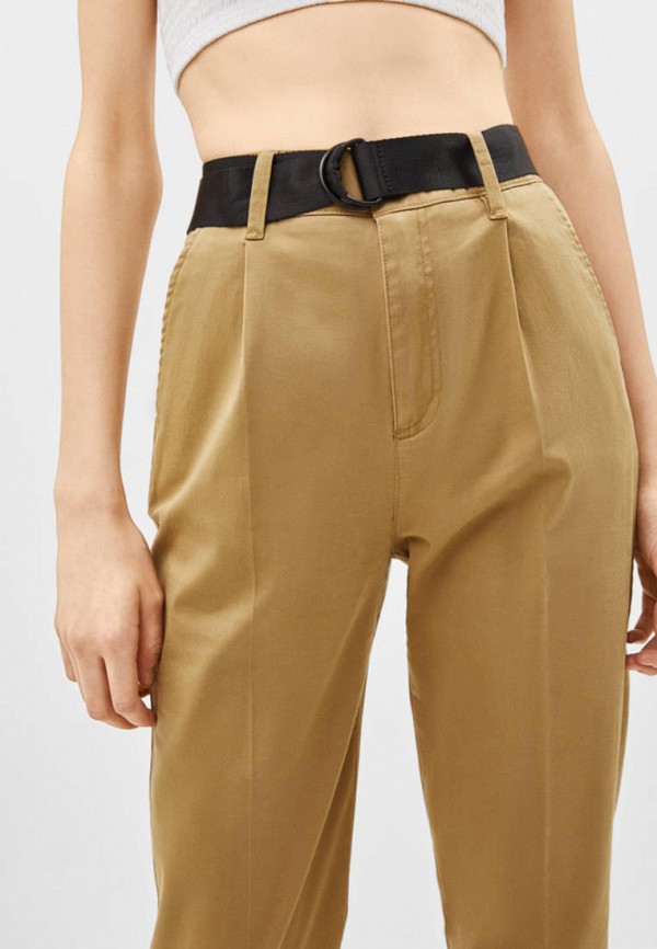 

Брюки Bershka, Бежевый