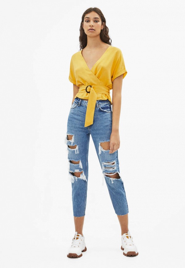 

Блуза Bershka, Желтый