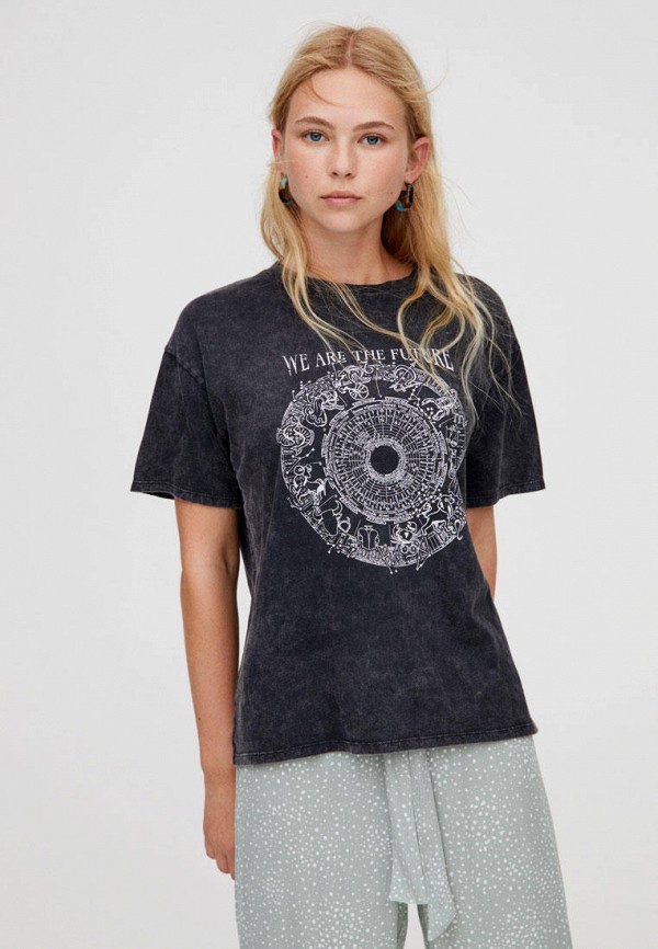 

Футболка Pull&Bear, Серый