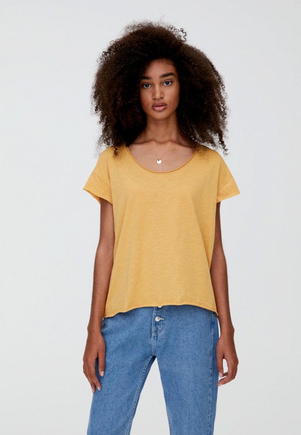 

Футболка Pull&Bear, Желтый