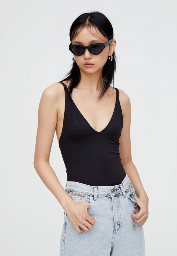 

Боди Pull&Bear, Черный