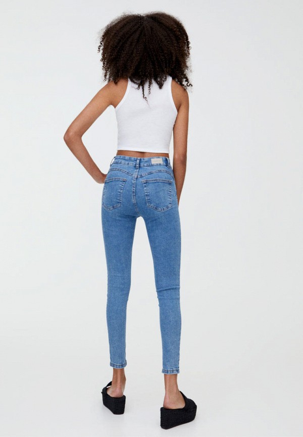 

Джинсы Pull&Bear, Синий, PUSH UP