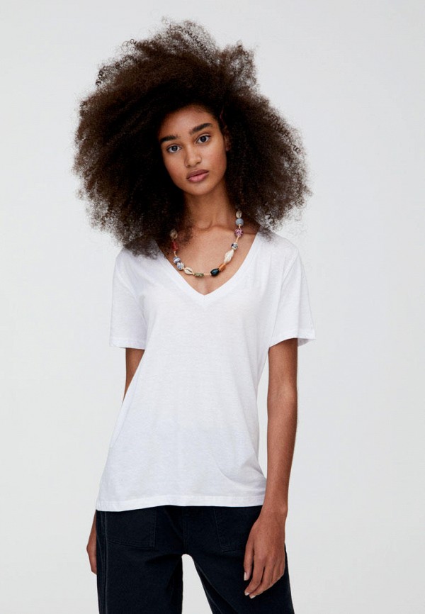 

Футболка Pull&Bear, Белый
