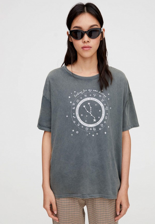 

Футболка Pull&Bear, Серый