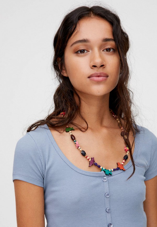 

Топ Pull&Bear, Синий