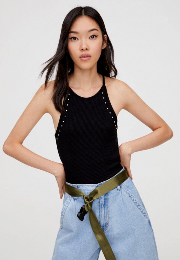 

Майка Pull&Bear, Черный