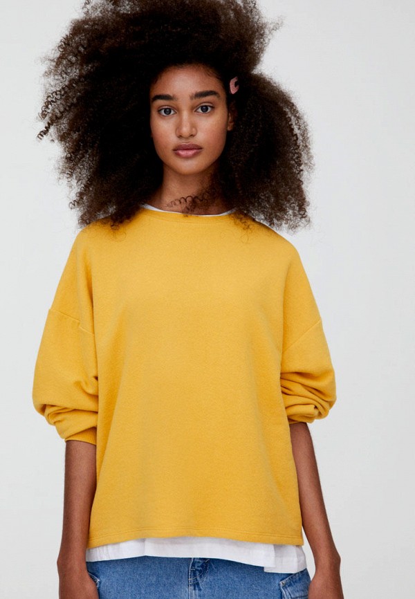 

Свитшот Pull&Bear, Желтый
