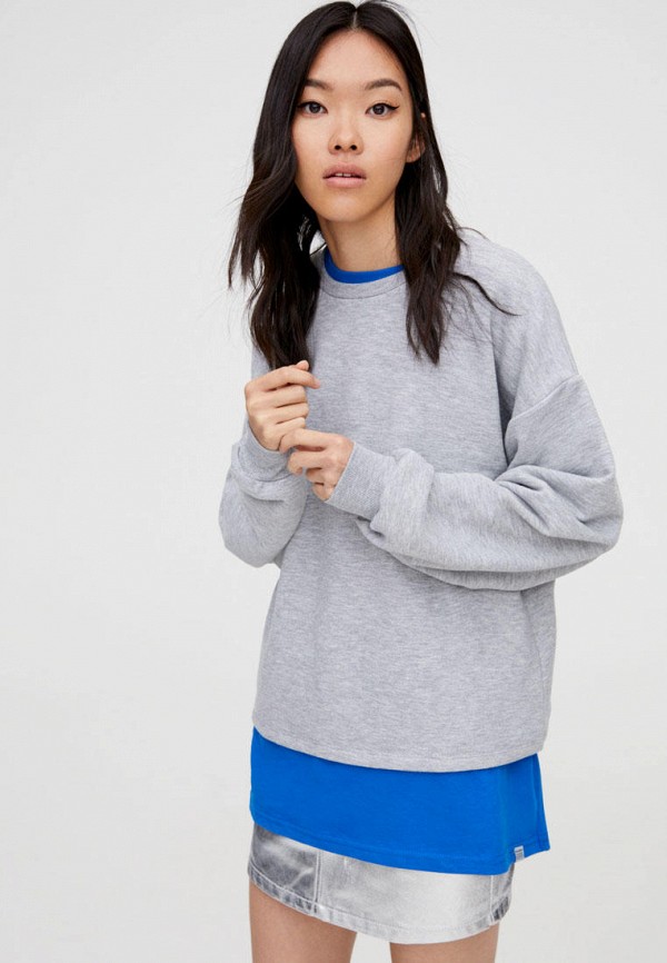 

Свитшот Pull&Bear, Серый