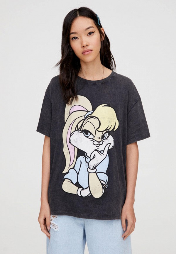 

Футболка Pull&Bear, Черный