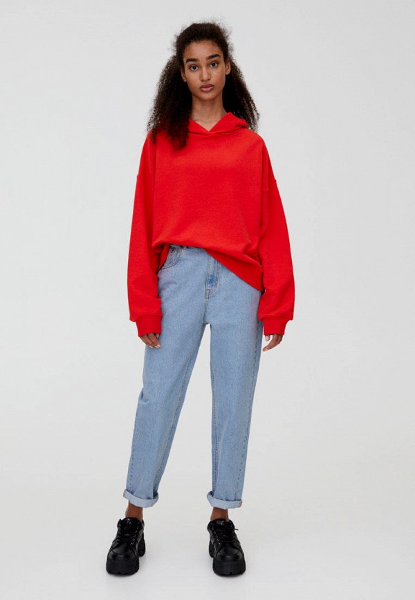 

Худи Pull&Bear, Красный
