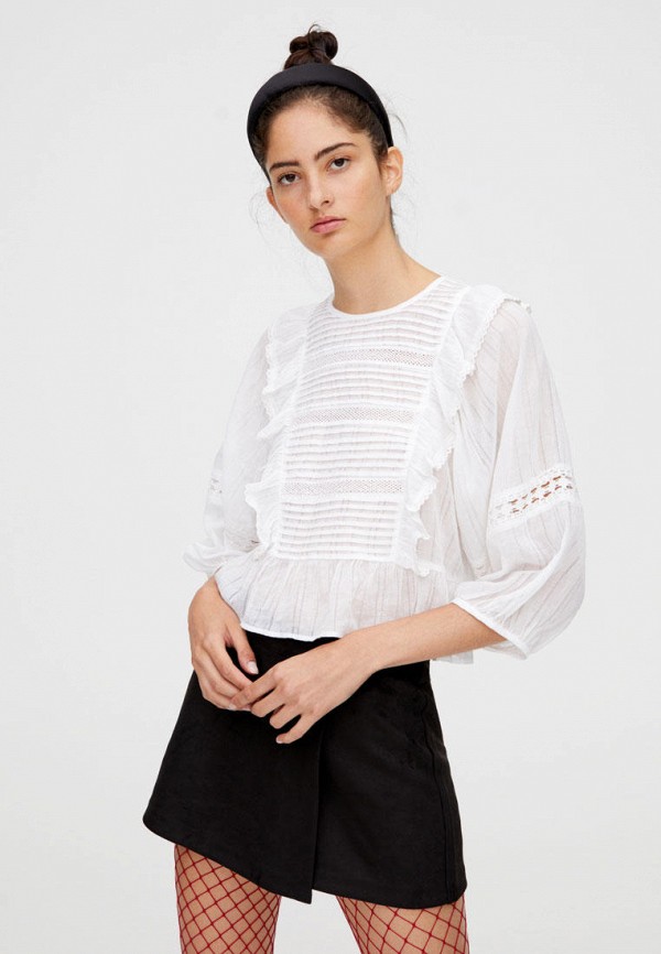 

Рубашка Pull&Bear, Белый