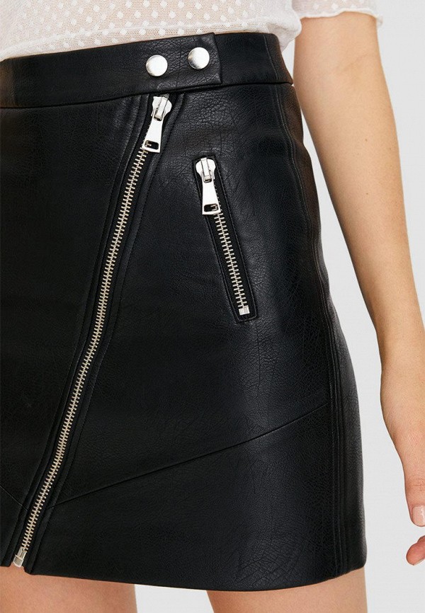 

Юбка Stradivarius, Черный
