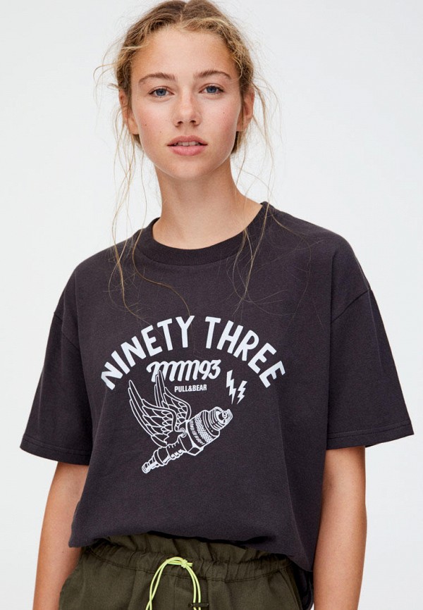 

Футболка Pull&Bear, Черный