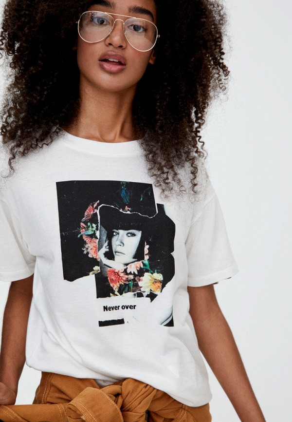 

Футболка Pull&Bear, Белый