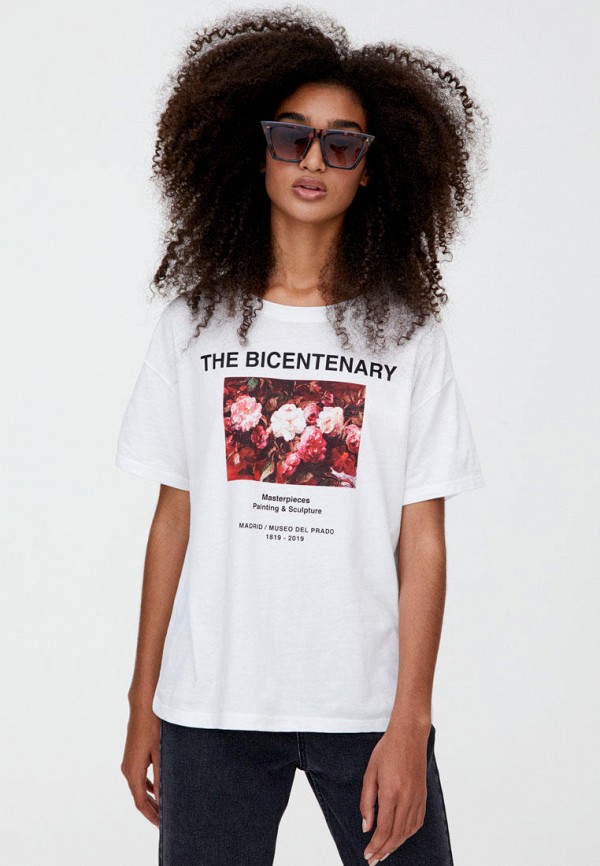 

Футболка Pull&Bear, Белый