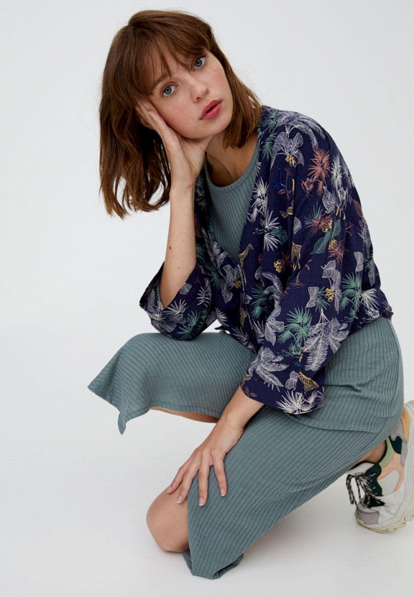 

Блуза Pull&Bear, Синий