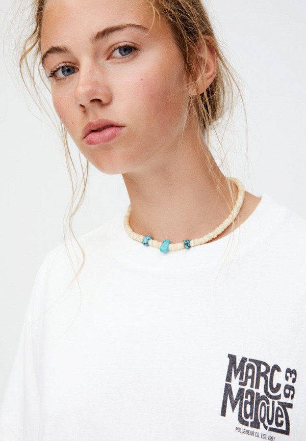 

Футболка Pull&Bear, Белый