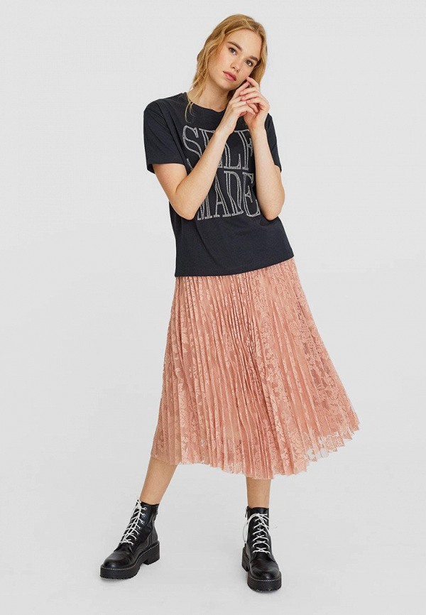 

Футболка Stradivarius, Серый