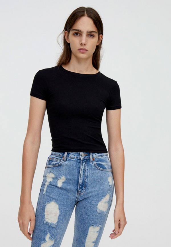 

Футболка Pull&Bear, Черный