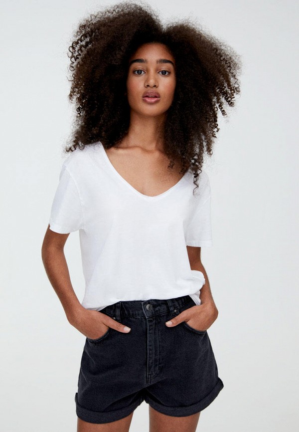 

Шорты джинсовые Pull&Bear, Черный