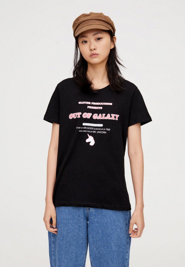 

Футболка Pull&Bear, Черный