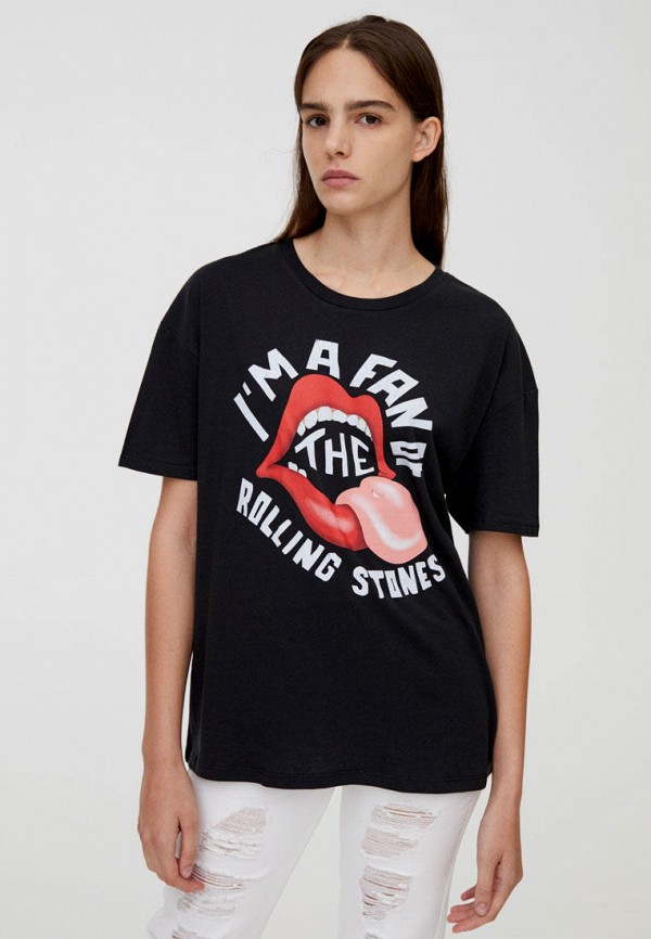 

Футболка Pull&Bear, Черный