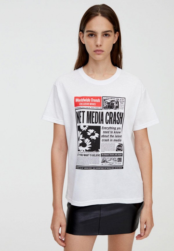 

Футболка Pull&Bear, Белый