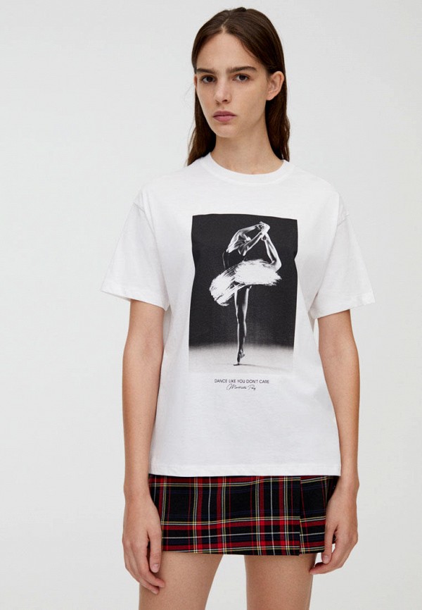 

Футболка Pull&Bear, Белый