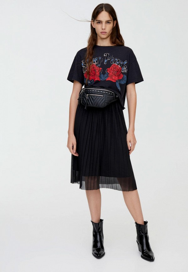 

Футболка Pull&Bear, Черный