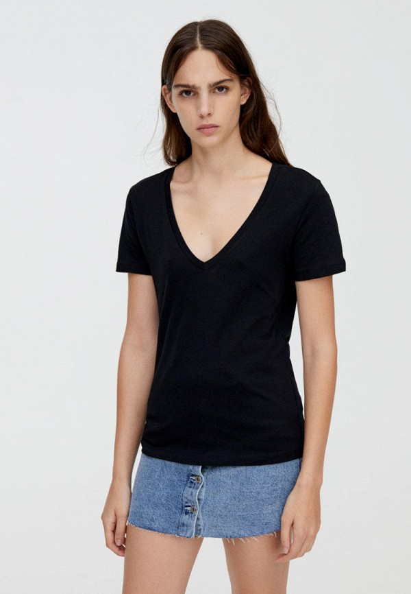 

Футболка Pull&Bear, Черный