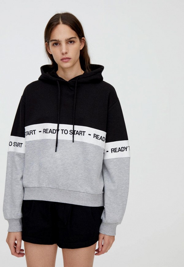 

Худи Pull&Bear, Серый