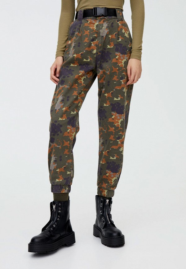 

Брюки Pull&Bear, Хаки, CARGO